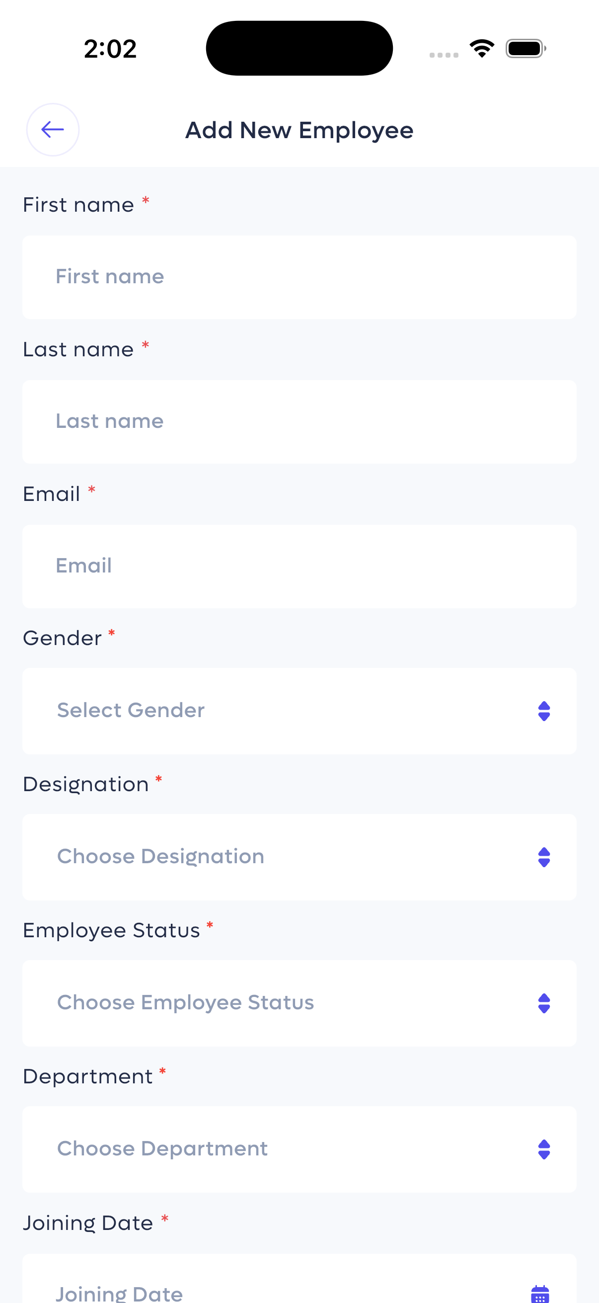 Add Employee