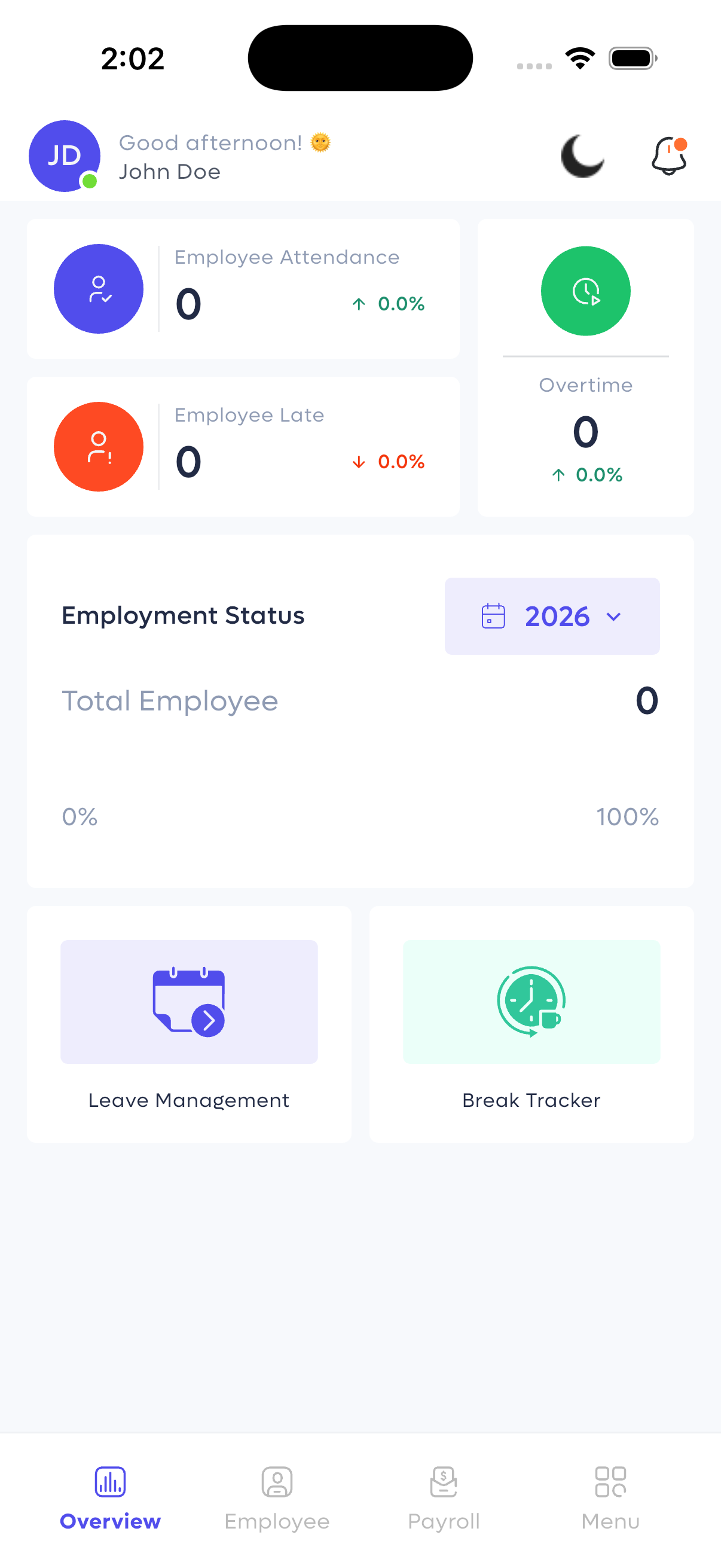 Admin Dashboard
